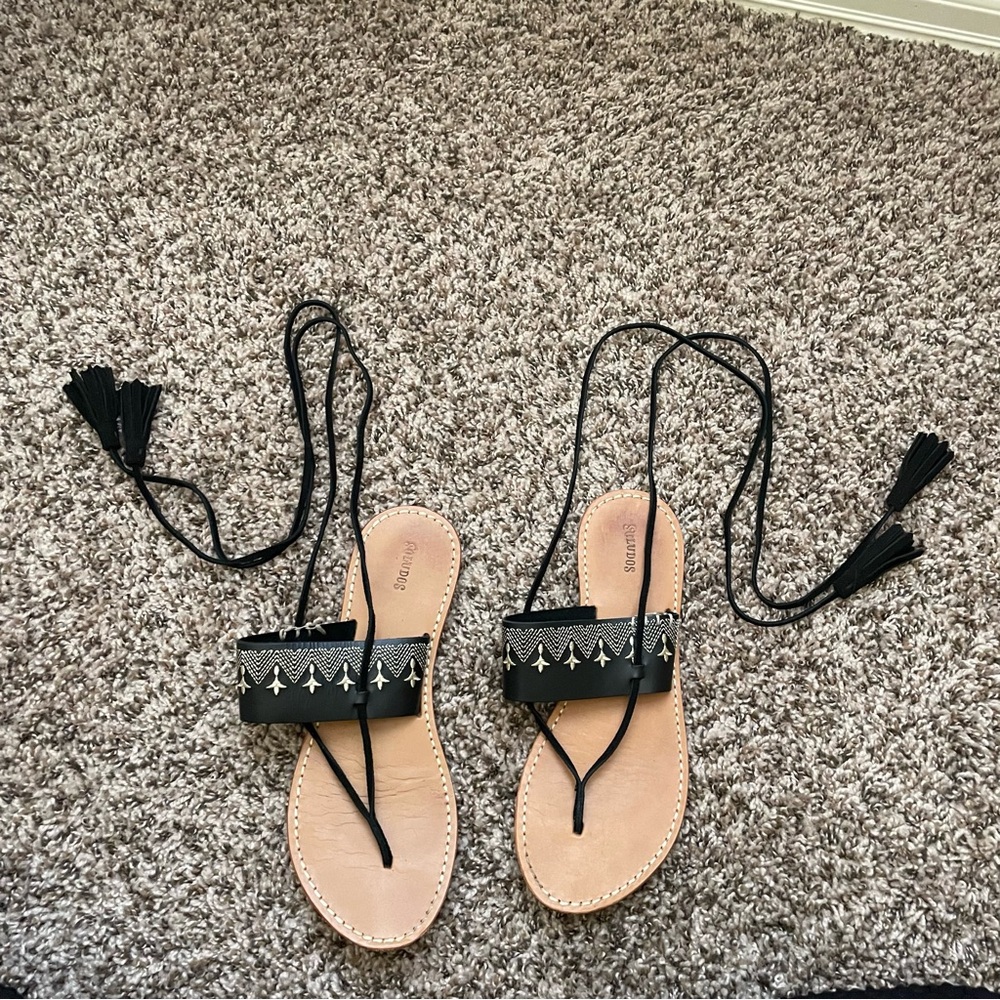 Soludos Gladiator Sandales | Size 8